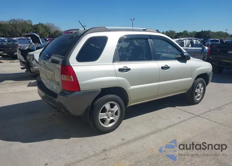 2008 Kia Sportage Lx из США, поврежденный, VIN KNDJF724887521028